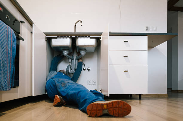 Professional Pipe Repair technician working in Nebo, NC